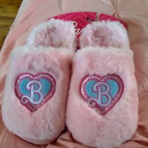 Barbie Pink and Blue Cozy Slippers